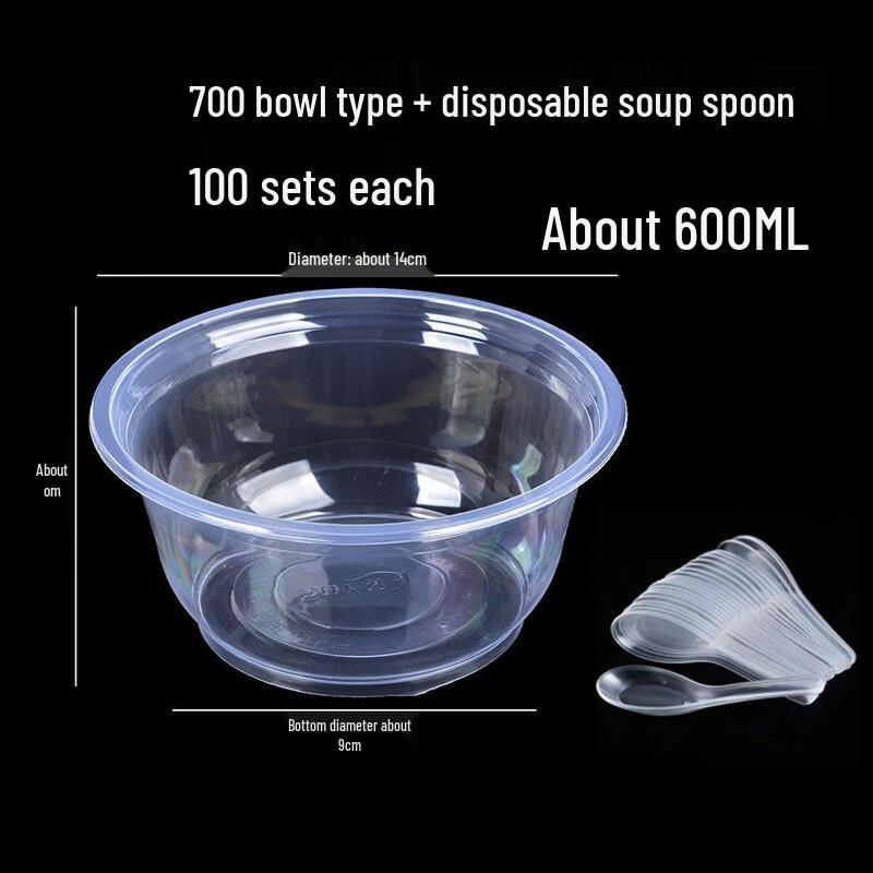 Homeglen Disposable Bowl & Utensil Sets