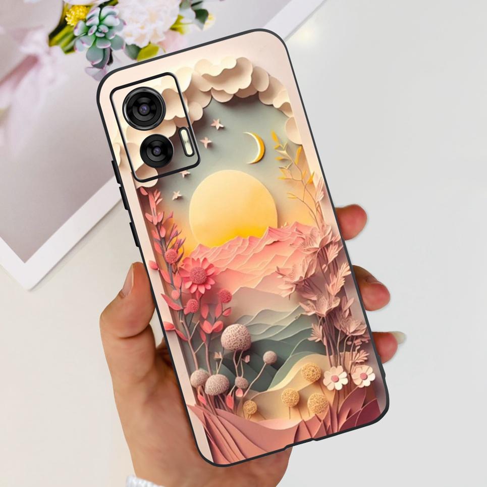 Per Motorola Edge 30 Neo / 30Lite / 30Pro 5G 4G Cover Posteriore Cartone Animato Stile Cool Animali Ragazza Morbido TPU Silicone Custodia per Telefono Paraurti