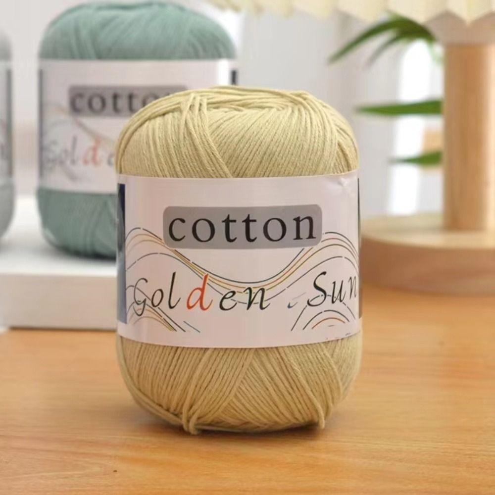 Medium-Thin Cotton Yarn Anti-Pilling Crochet Yarn Premium Hand Knitting Yarn  DIY Needlework