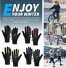Kids Winter Gloves Boys Girls Touchscreen Anti-Slip Soft Warm Gloves Cycling Running Sports Outdoor Thermal Fleece