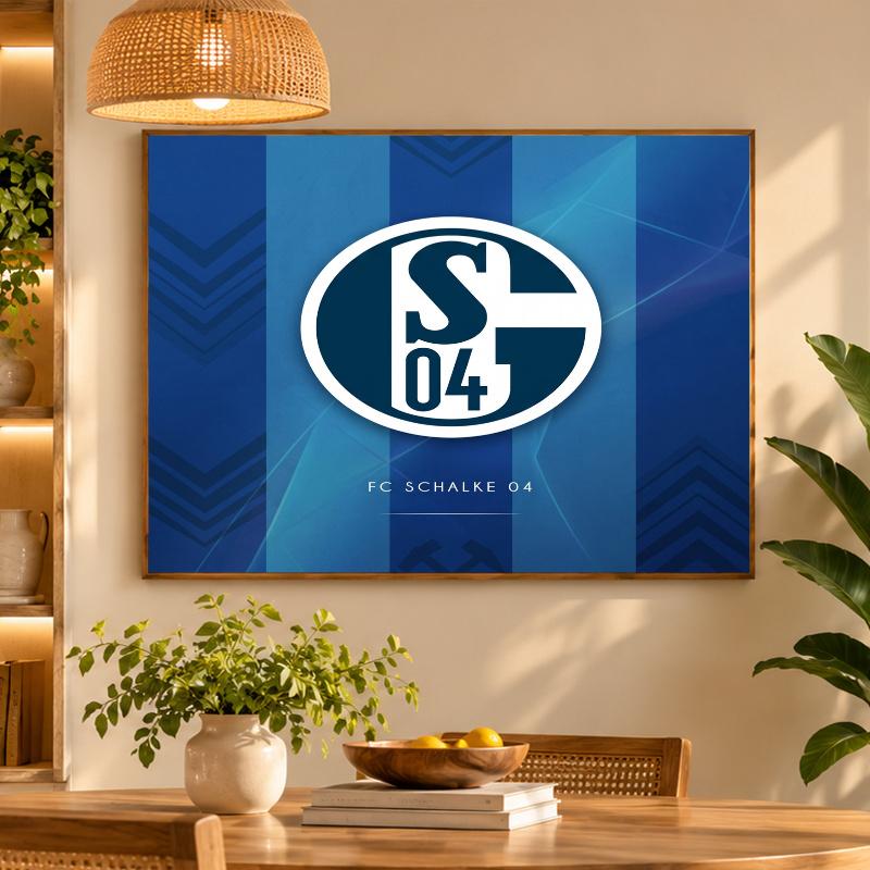5D Diamond Painting Schalke 04 DIY Full Drill Diamond Art Kit Home Decoration
