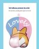 Cartoon Cute Girl 3D Silicone Mouse Pad with Wrist Rest for Office & Esports