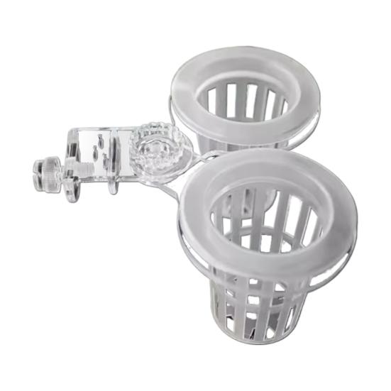 Suport pentru plante de acvariu Coș pentru plante hidroponice montat pe perete Suport pentru plantare iarbă de apă Jardinier pentru acvariu Accesoriu pentru rezervor de pește