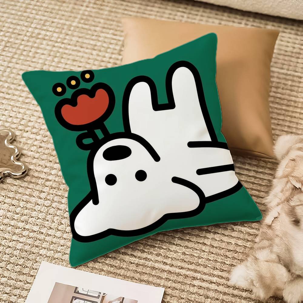 M-mat-suiS Pillow Case Anti-dustmite Invisible Zipper Sofa Bed