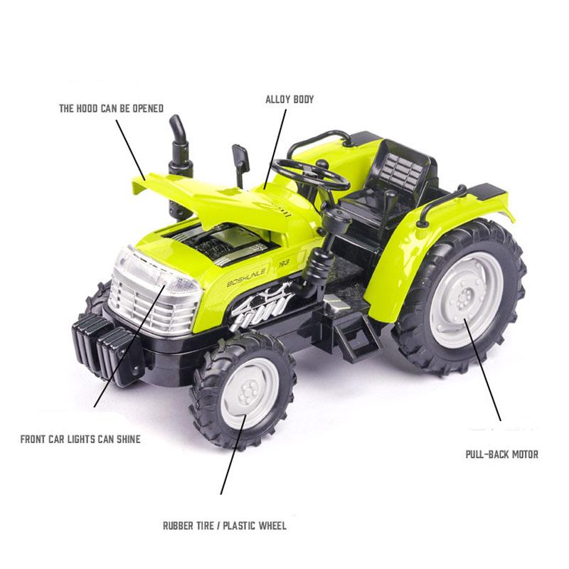 1/32 сверхвысокая модель трактора из сплава — фото 5