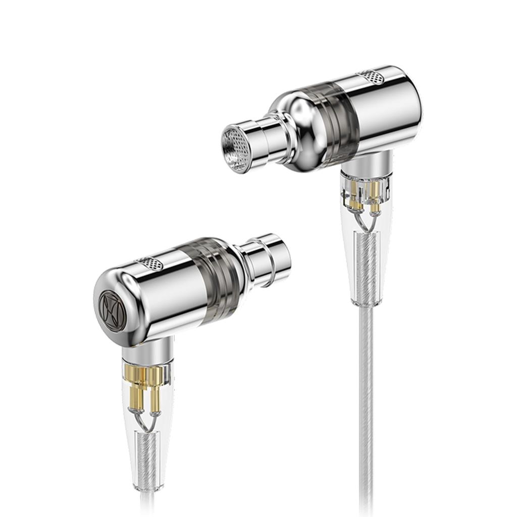 TWISTURA SIGMA Hybrid Earphones Dynamic Driver and BA Driver Aluminum Alloy OFC Silver Plated Cable Adapter Impedance Adapter Detachable Microphone