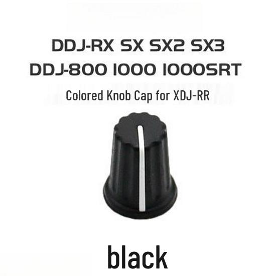 Black DJ Controllers with Colored Knobs: DDJ400, DDJ800, 1000SRT, XDJRR, SR2