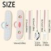 Stainless Steel Chopsticks Three-piece Set Cartoon Pattern Fork Dining Utensils Kit  Office Use