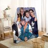 Nieuwe Collectie Backstreet Boys Dekens Bedrukking Zachte Plaid voor Huis/Bank/Beddengoed Draagbaar Volwassen Reisdeken 1208p