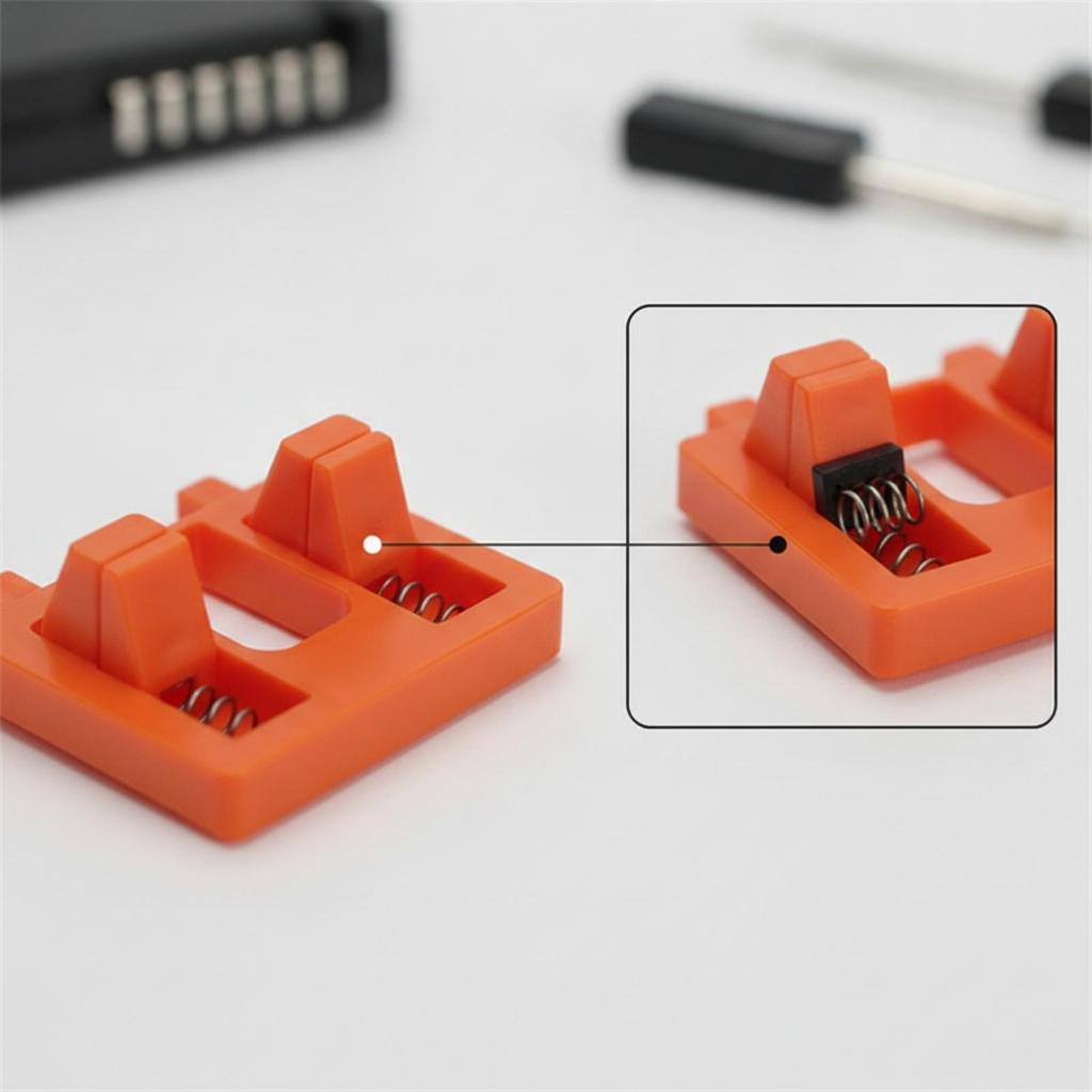 6x3 Pieces Soldering Wire Clamp Rectangular Fixture Compact for Amateur