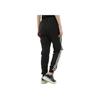 Adidas Originals Trefoil Logo Print Striped Elastic Sports Pants Women Bottoms Black DN8134