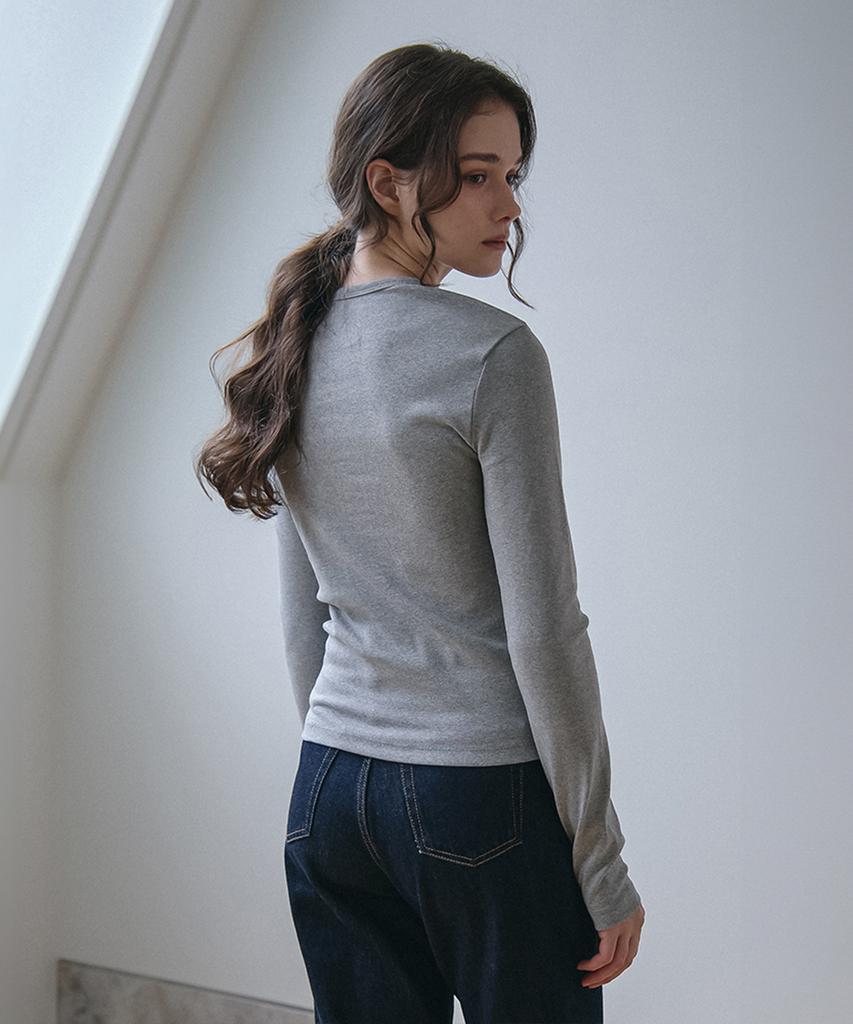 VEM.VER Bunny Long Sleeve T-Shirt_2 Colors