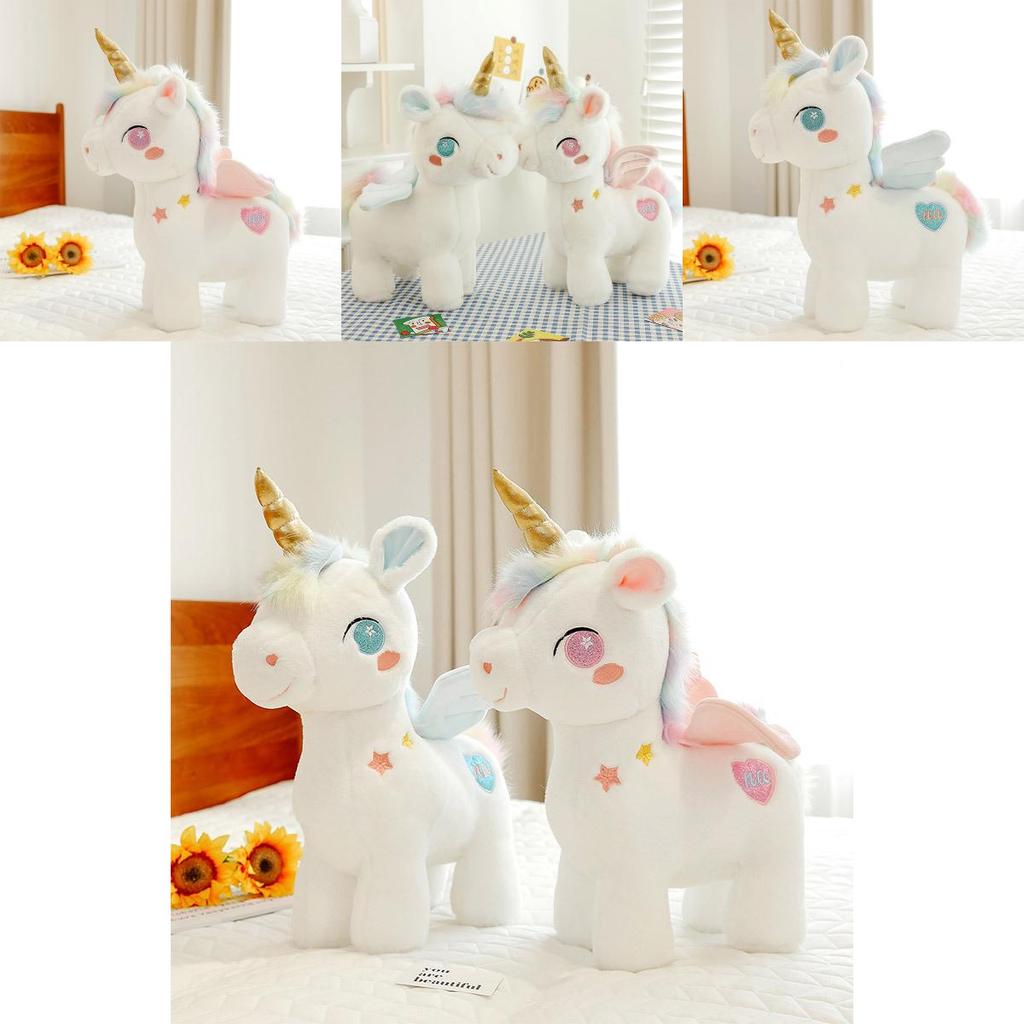 Adorable Large Plush Unicorn Doll Soft Stuffed Animal Toy For Kids Perfect Gift