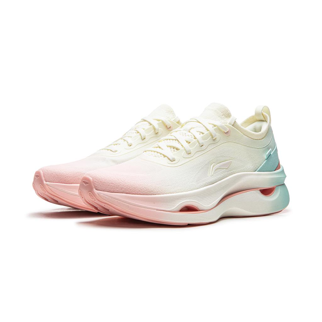 Li Ning Jing Hong 2 Měkký odraz Ležérní běžecké boty Prodyšné Tlumící Nárazuvzdorné Protiskluzové Odolné Podpůrné Lehké Nízké Dámské tenisky ARHW010-10