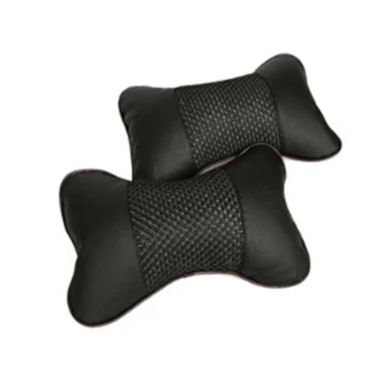 2PCS Encosto de Cabeça de Couro Almofada de Pescoço Carro Auto Capa de Assento Apoio de Cabeça Almofada Apoio de Pescoço 8 CORES Frete grátis