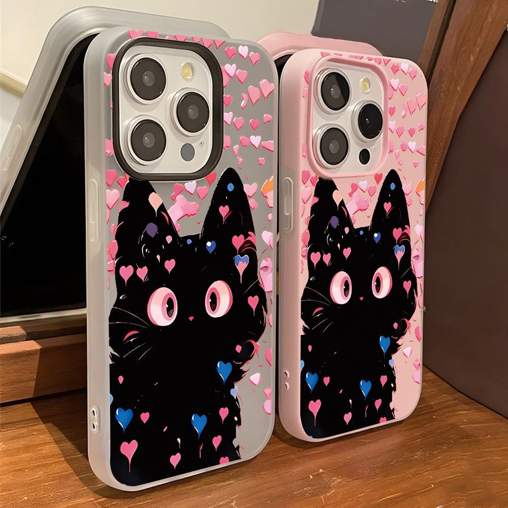 Malovaný kryt na telefon pro iPhone 15 11 13 14 pro 15 16 Pro Max 12 13 16 Pro Roztomilý Módní Vtipný Kryt na telefon se šňůrkou Nejnovější Doporučení Top prodeje