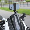 Motorbike Windscreen Clamp Mount Aluminum Alloy Mount Bike Windshield Camera Clip for GoPro GO3S/Pocket/Action 4/Insta360 Series