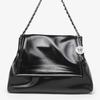 Trendy women's bags 2025 summer new trendy women's shoulder bags silver portable oblique span bags casual versatile chain women's bags