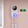 UV Toothbrush Sterilizer with Electric Drying and Punch-Free Storage for Single/Double Users