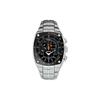 Sportura Serie 100M Wasserdicht Automatik Mechanisches Uhrwerk Edelstahlarmband Uhr Schwarzes Zifferblatt Herrenuhren SNL015