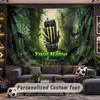 Wall Hanging Tapestry Custom NameMonster Energy Pattern Personalized Printed Fabric Wall Decor