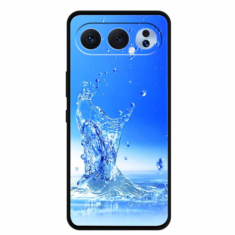 Case For Honor 500 Pro 5G 2025 Fashion Black Edge Soft TPU Silicone Covers For Honor 500 Pro Cases Painted Flowers Shells Fundas