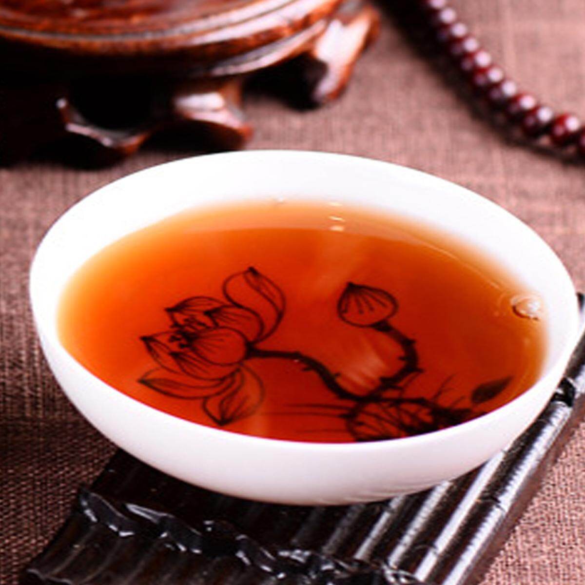 Super Grade Ripe Pu er Tea Cake Yunnan Qizi Old Tree 357g