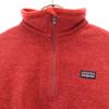 Patagonia Long Sleeve Half Zip Better Sweater S Red Outdoor 25616FA12 Women Used