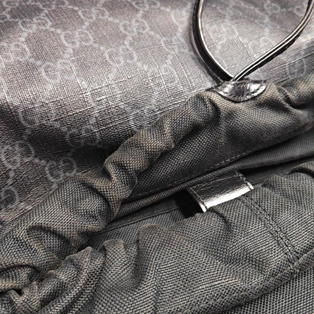 [Pre-Owned] Gucci Medium Backpack With Interlocking G 'Black' - Good #15WCIVK