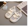 Summer Kids Hollow Out Breathable Half Sandals Unisex Toddler Casual Shoes