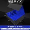 Amonel Deck Trading Card PU Holds 3 24 Dividers with Compatible with and Other Card Games with Blue 3 Case, Case, Leather, 3-Column Storage, 2100+