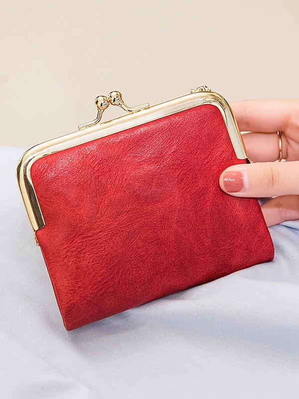 Women's 2023 Retro Multifunctional Folding Wallet & Coin Purse with Card Holder