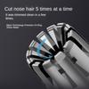Waschbarer Tragbarer Ohrhaartrimmer Reinigung ohne Rosten Schmerzlose Nasenhaarentfernung Herren Tragbarer Elektrorasierer Geräuscharm