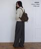 Musinsa Standard Woman Women'S Nylon Flap Mini Backpack [Brown]