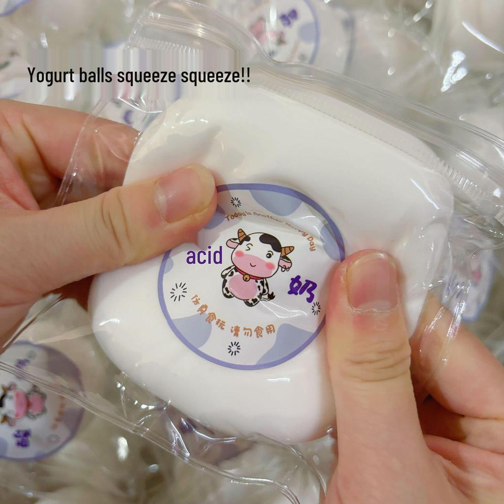 Persimmon Stress Relief Squeeze Toy - Slow Rebound Decompression