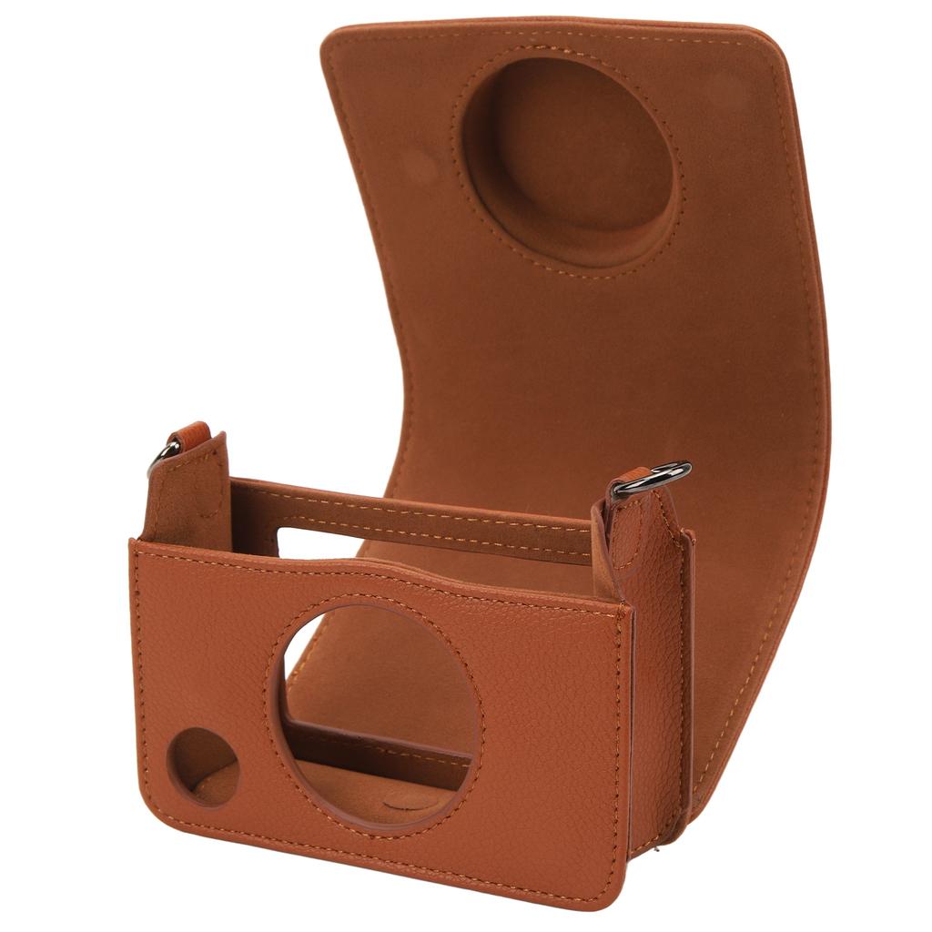 Instant Camera Bag Light Luxury Texture PU Compatible Camera Leather Case for Fujifilm Mini EVO