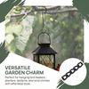 10Pcs Twisted Double Hook Hanging Baskets Chains Durable Plant Hanging Chains  Home Decor