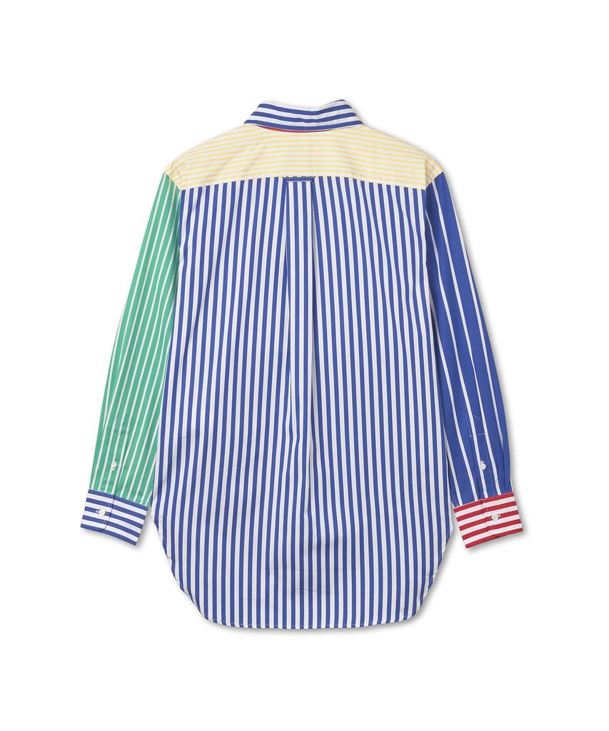 POLO RALPH LAUREN W Striped Cotton Twill Shirt - Multi