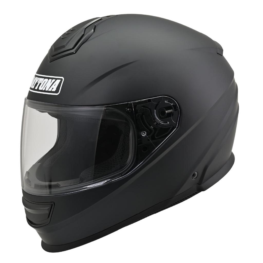 Daytona Motorcycle SG Pinlock Sheet Speaker Matte Size L 46523 DN-003NM Full-Face Helmet, Standard, ABS+PC, Included, Holes, Black, (59-60cm),