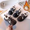 Children's small leather shoes Girls' winter 2025 new velvet warm women's treasure shoes autumn and winter students British winter shoes
