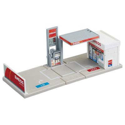 TAKARA TOMY Tomica Tomica Town Gas Station ENEOS Miniature Car Toy for Ages 3 and Up