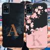 Per ZTE Blade A71 2021 Custodia Moda Lettera Fiore Lussuoso TPU Morbido Silicone Cover Per ZTE Blade A71 A7030 Custodie Telefono Antiurto
