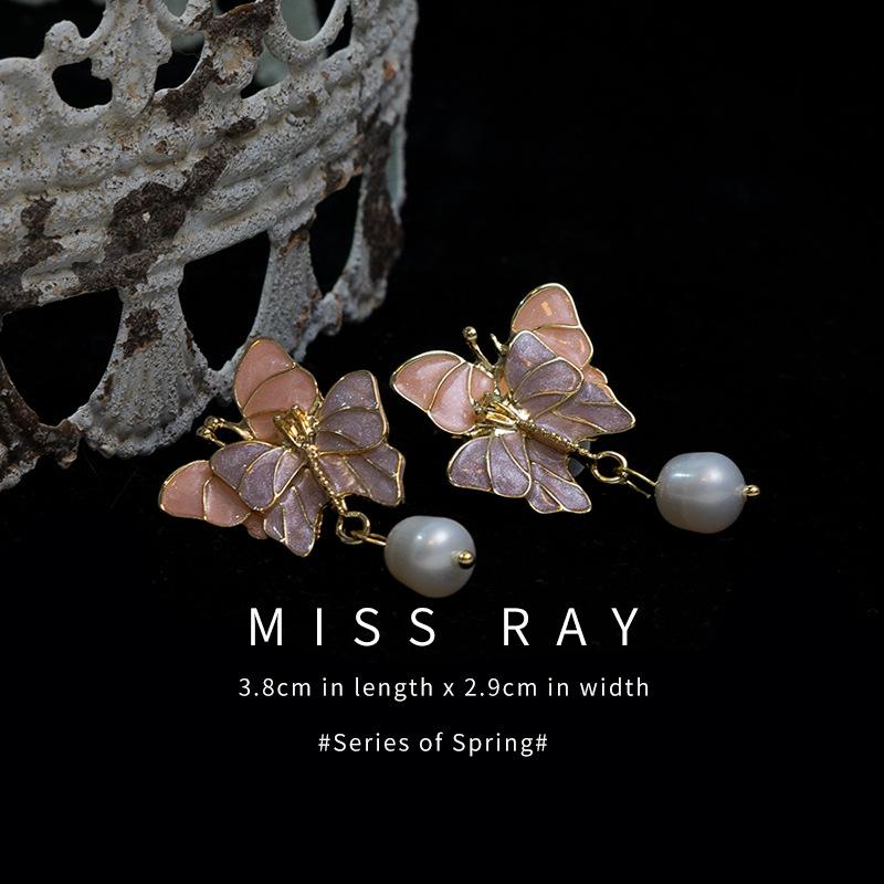 Kristall-Hängeohrringe mit funkelndem Temperament Damenohrringe Hohe Qualität Silber Mehrere Optionen für Modeschmuck