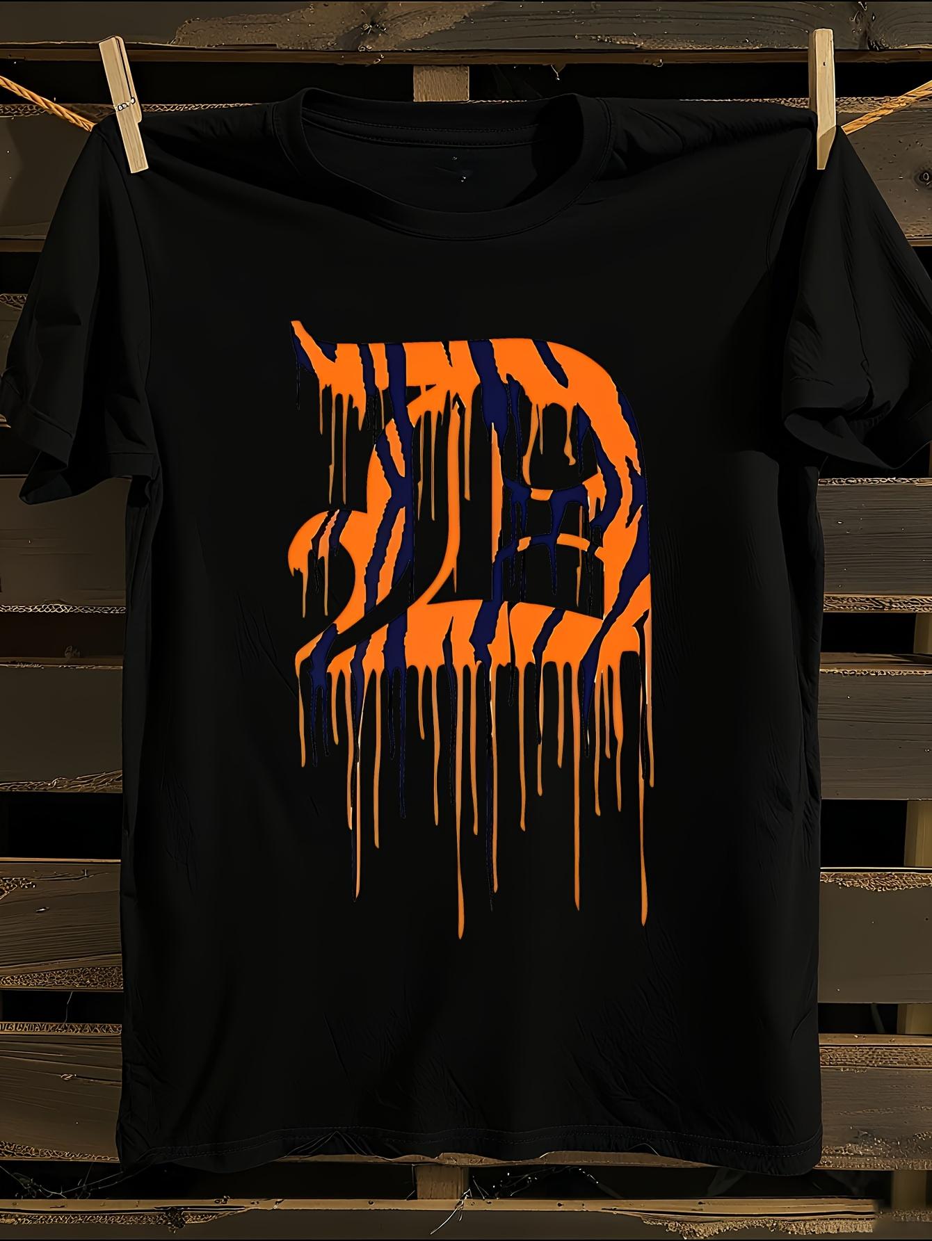 Logo-Inspired Paint Drip T-shirt XXXL