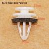 Universal Nylon Door Panel Clip: Car Interior, Tailgate, Trim Fastener
