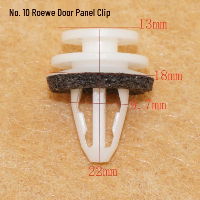 Universal Nylon Door Panel Clip: Car Interior, Tailgate, Trim Fastener