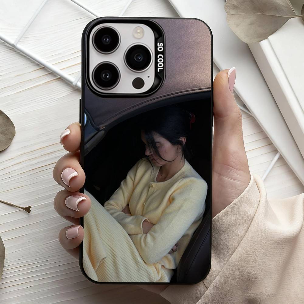 Model K-Kendall Nicole J-Jenner Phone Case For iPhone17,16,15,14,13,12,11 Plus,Pro Max Black Candy silver phone case iPhone14Plus
