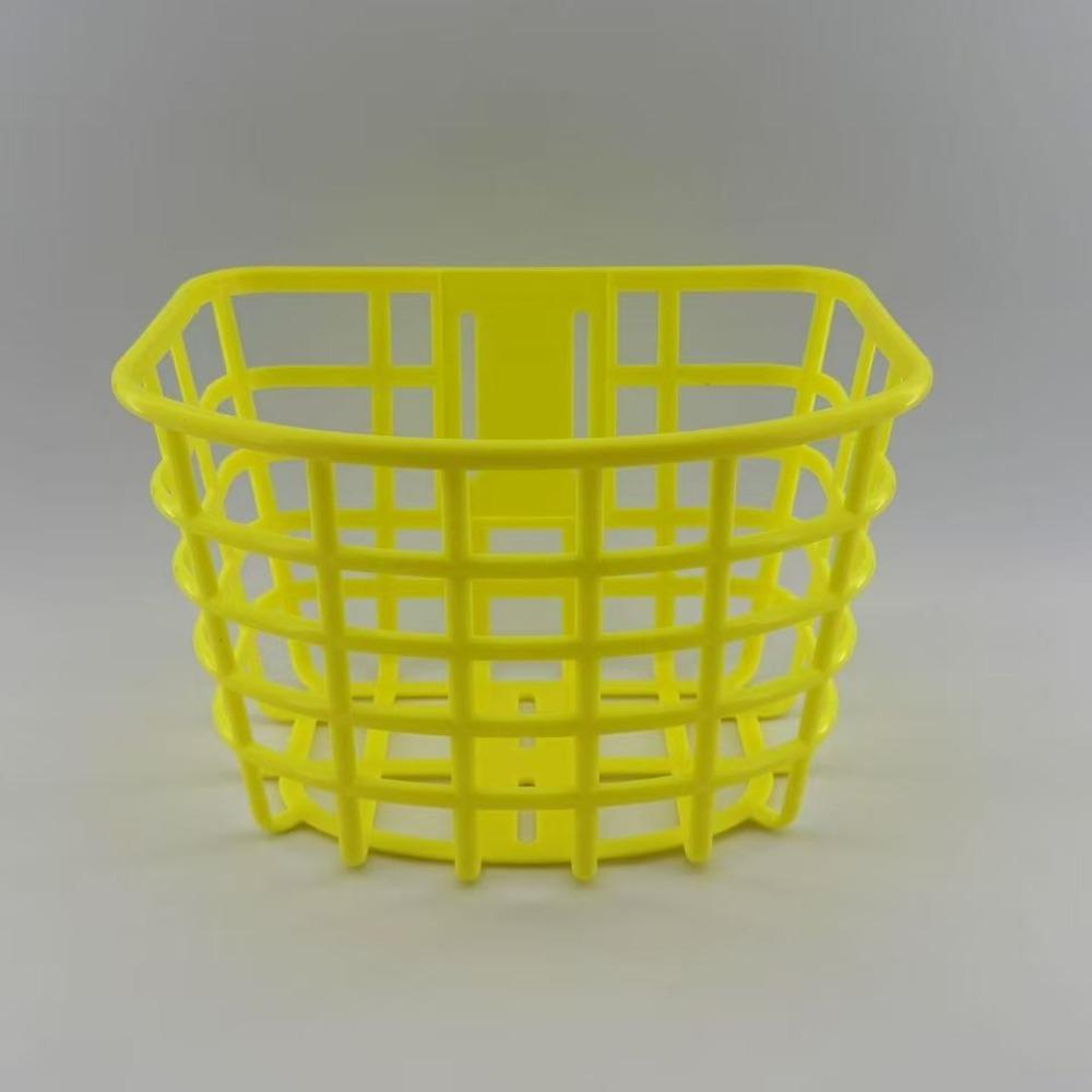 Thickened Plastic Children Kids Bicycle Basket Front Handle Carrier