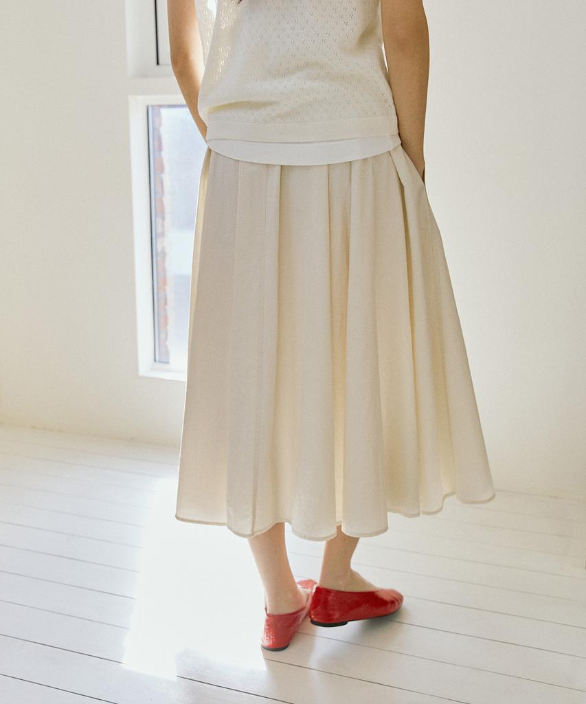 Peulob Noah Skirt Light Beige