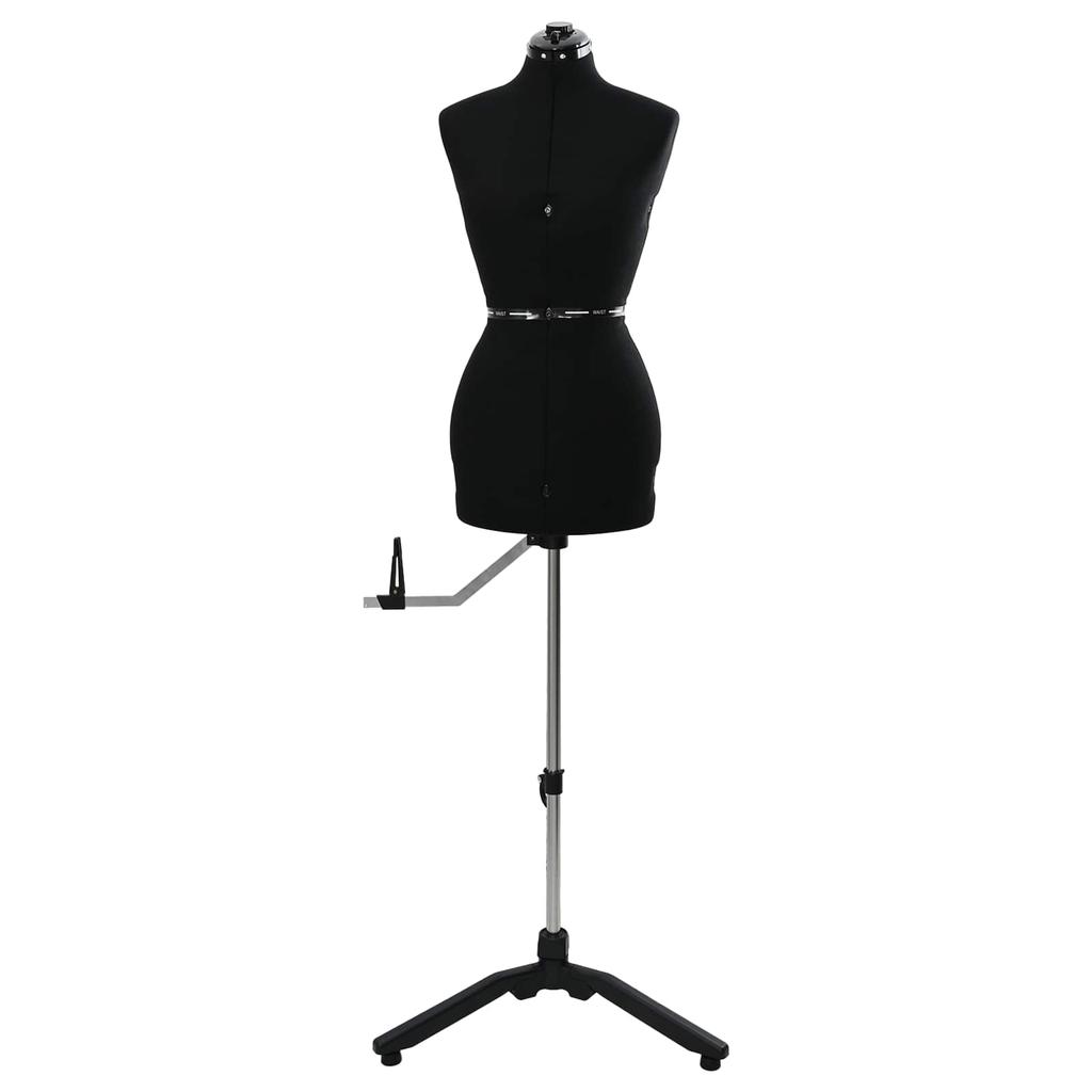 Adjustable Dress Form for Women Black Velvet
